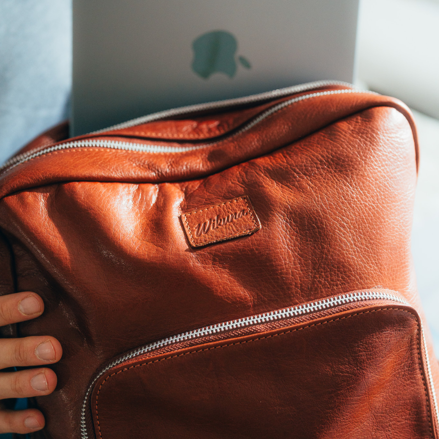 Mochila New Classic - Cuero Cognac