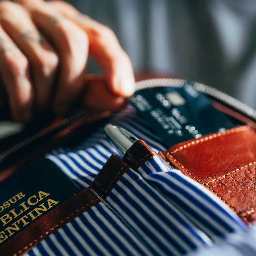 Mochila New Classic - Cuero Cognac