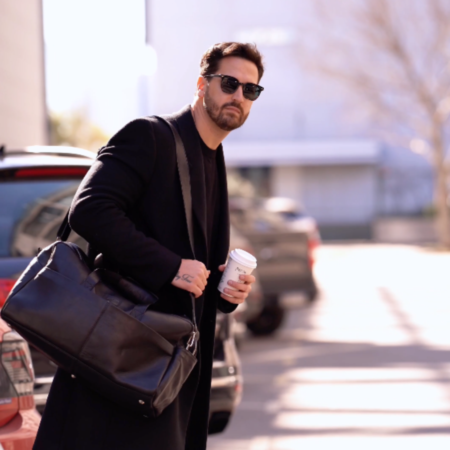 Bolso de Viaje New Classic - Cuero Negro