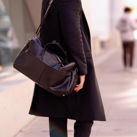 Bolso de Viaje New Classic - Cuero Negro
