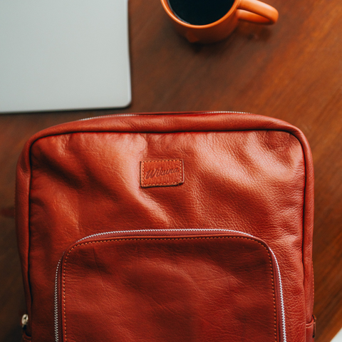 Mochila New Classic - Cuero Cognac