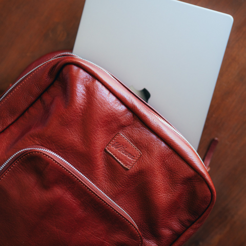 Mochila New Classic - Cuero Cognac