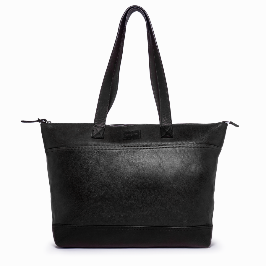 Cartera Grand Tote - Cuero Negro