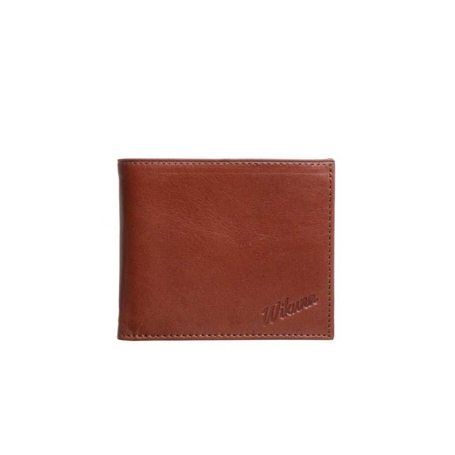 Billetera EURO Classic - Cuero Cognac