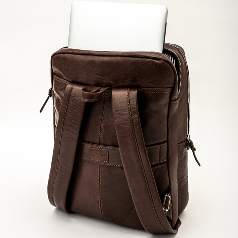 Mochila New Classic - Cuero Chocolate