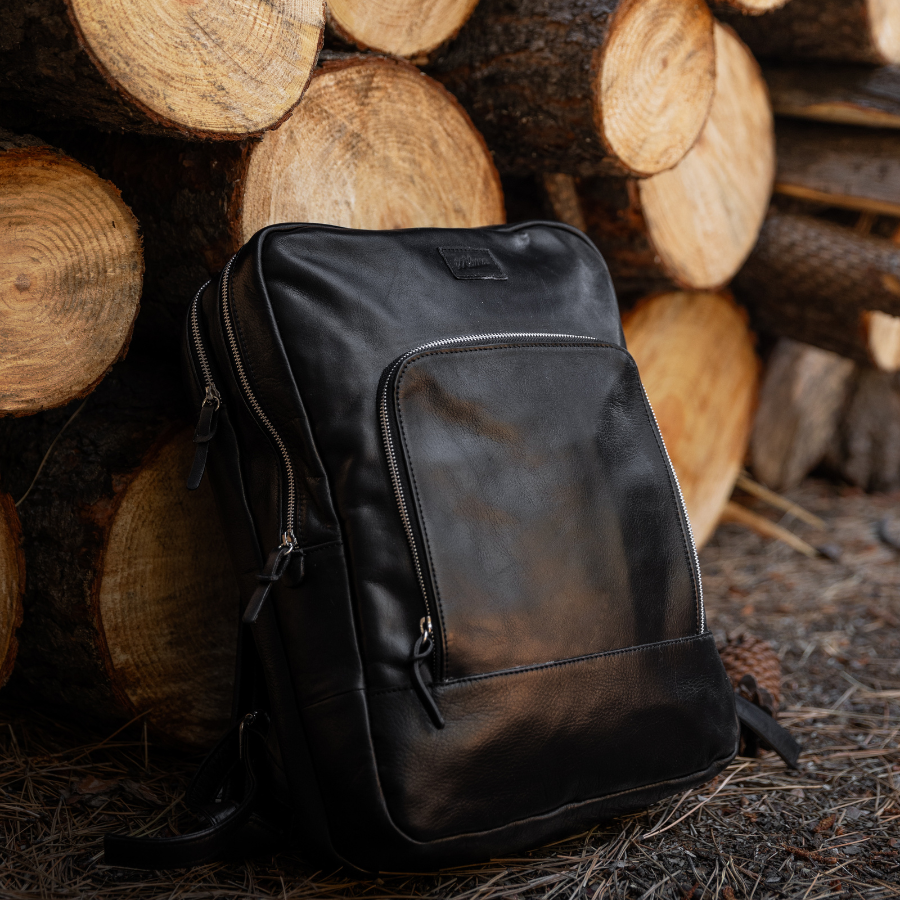 Mochila New Classic - Cuero Negro