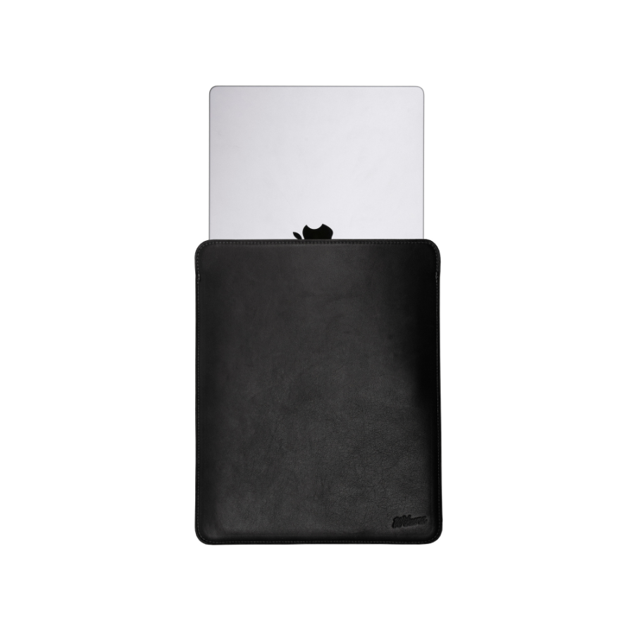 Folio / Funda Laptop Slim 13-14'' & iPad Pro 12.9'' - Cuero Negro
