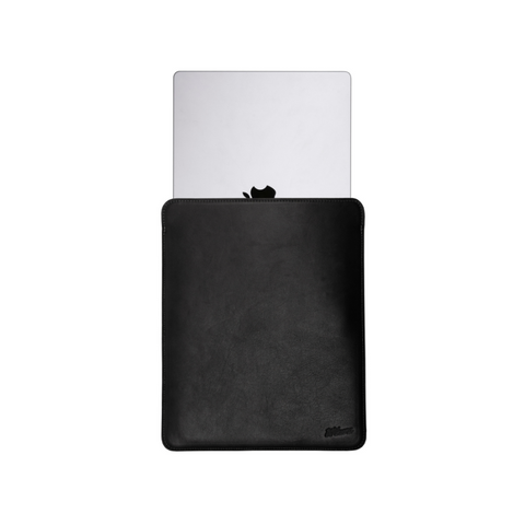 Funda Laptop Slim - MacBook 13-14'' & iPad Pro y Air de 13'' - Cuero Negro