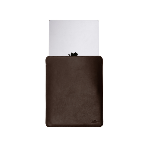 Funda Laptop Slim - MacBook 13-14'' & iPad Pro y Air de 13'' - Cuero Chocolate