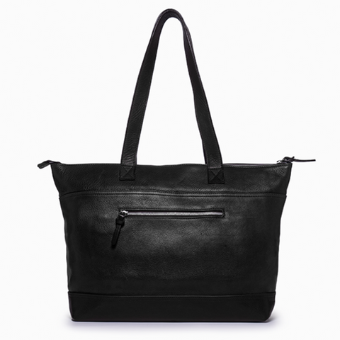 Cartera Grand Tote - Cuero Negro