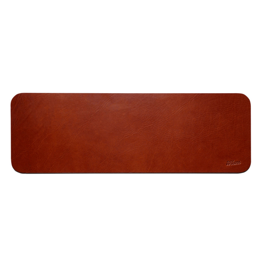 Desk Pad 60x20 - Semi Rígido - Cuero Cognac