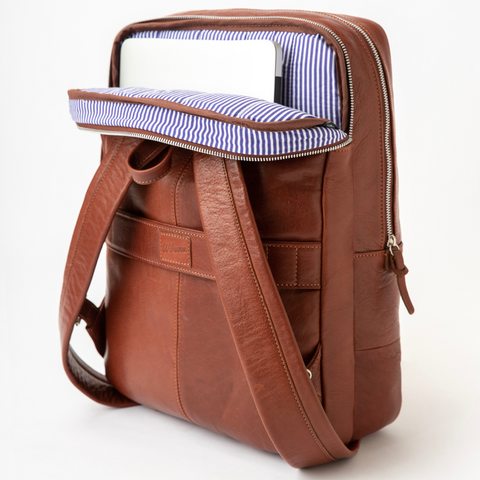 Mochila New Classic - Cuero Cognac