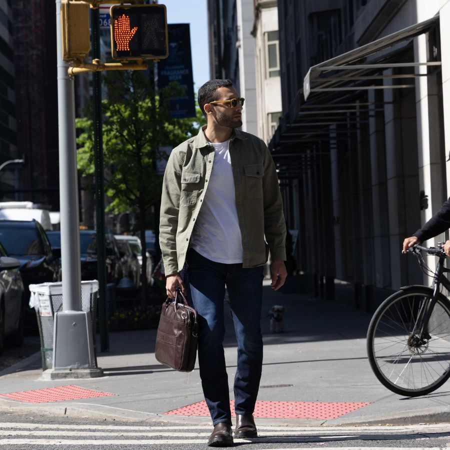 Maletín New Classic - Cuero Chocolate