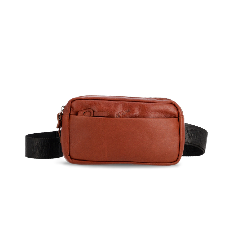 Riñonera All-Day - Cuero Cognac