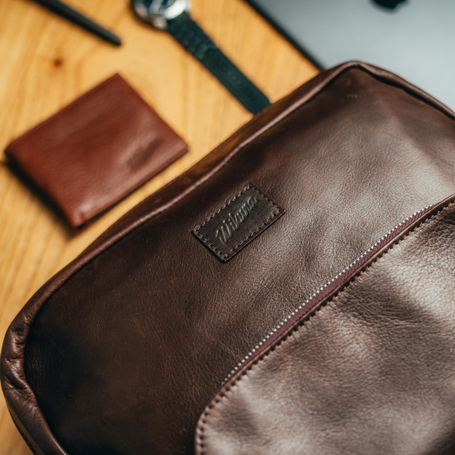 Mochila New Classic - Cuero Chocolate