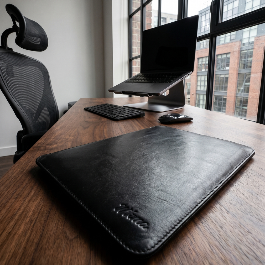 Funda de cuero para notebook y laptops