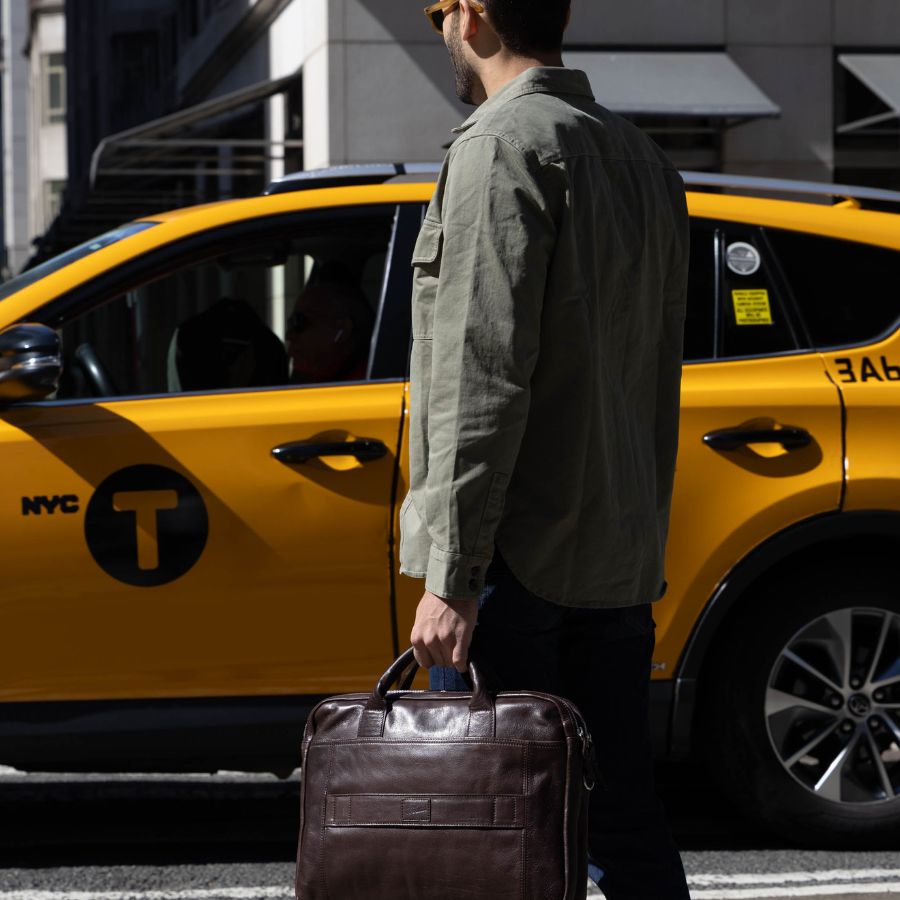 Maletín New Classic - Cuero Chocolate