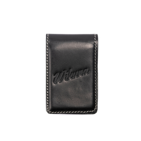 Billetera Money CLIP - Cuero Negro