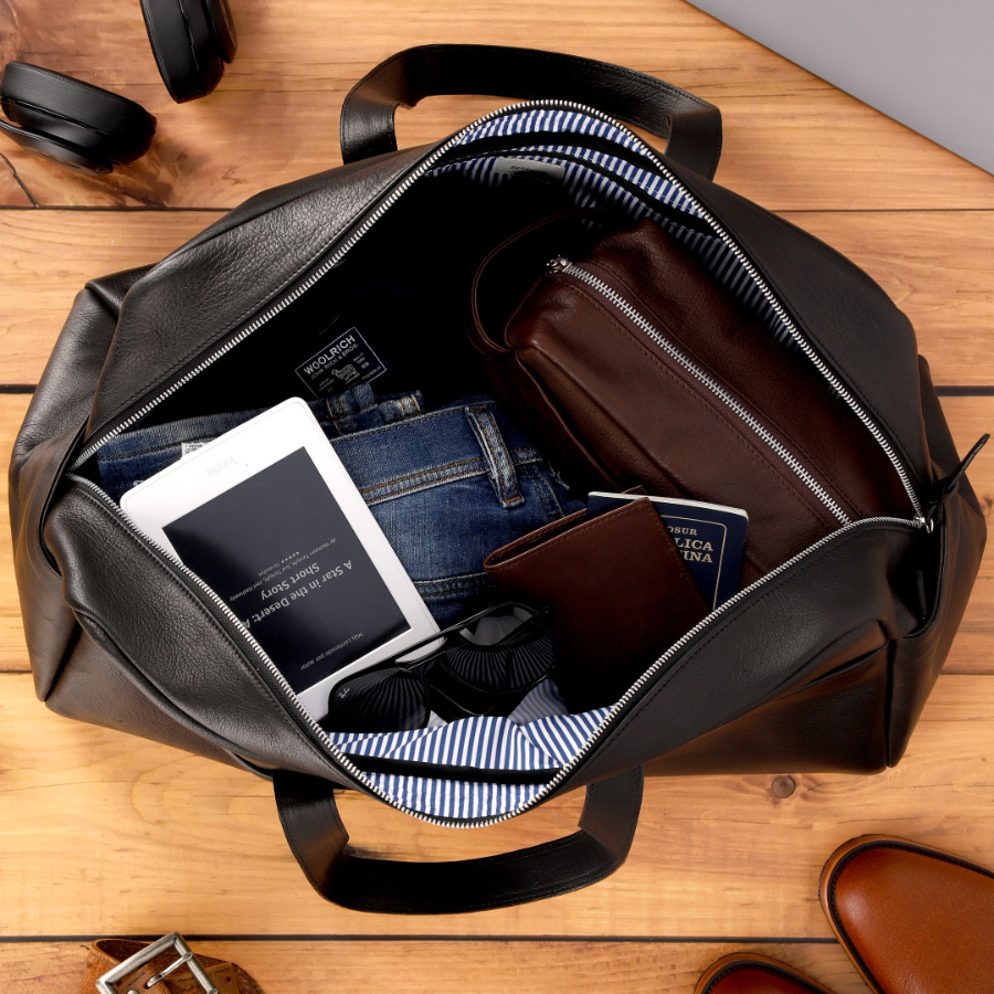 Bolso de Viaje New Classic - Cuero Negro