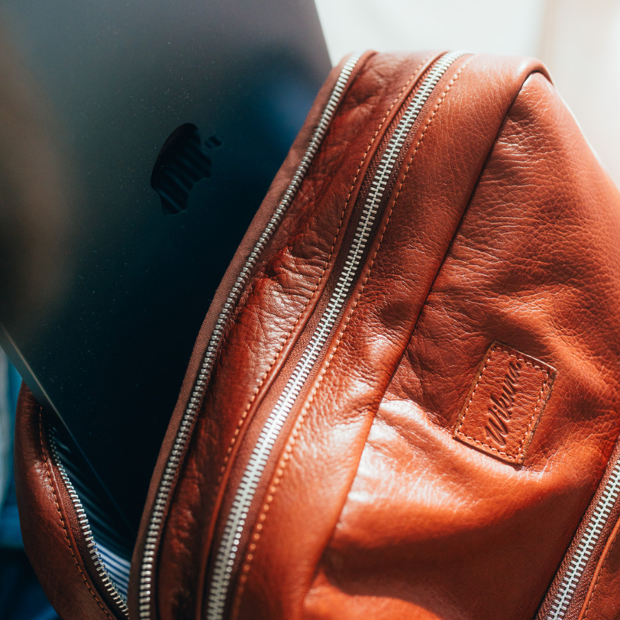 Mochila New Classic - Cuero Cognac