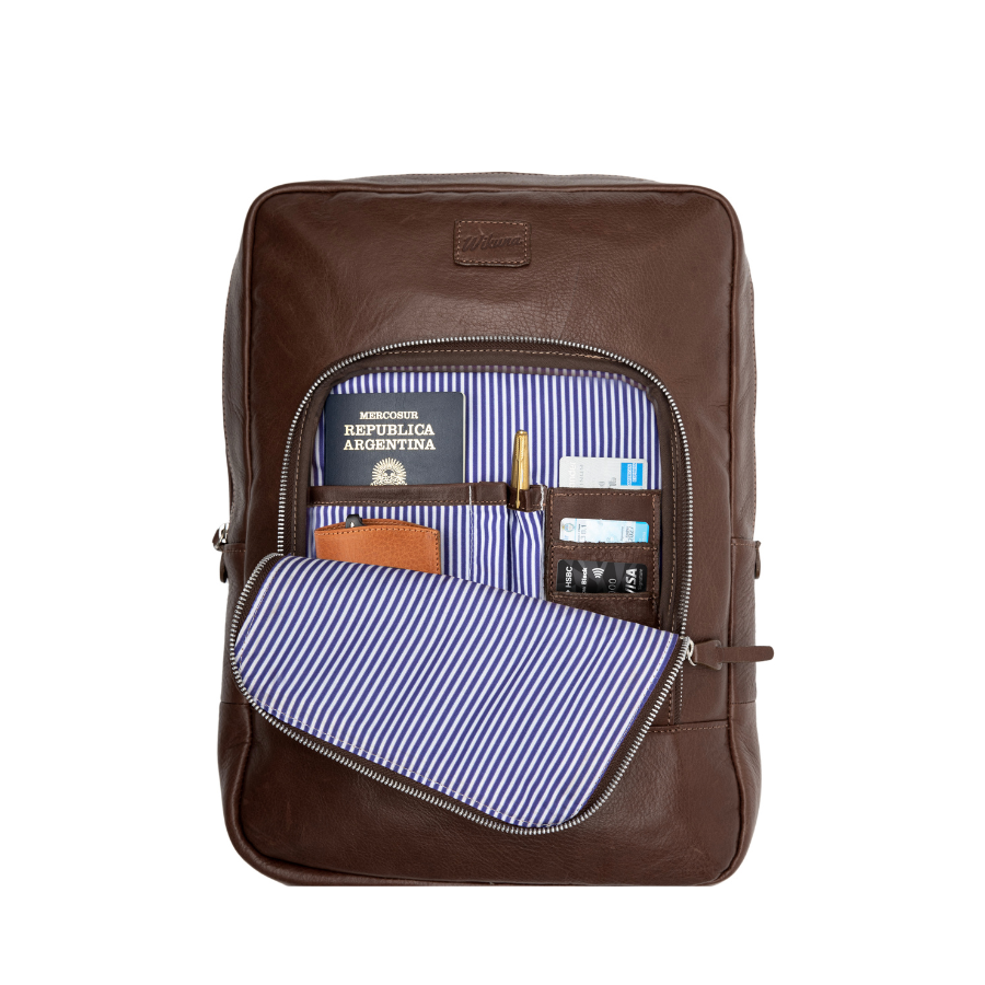 Mochila de Cuero para Hombres