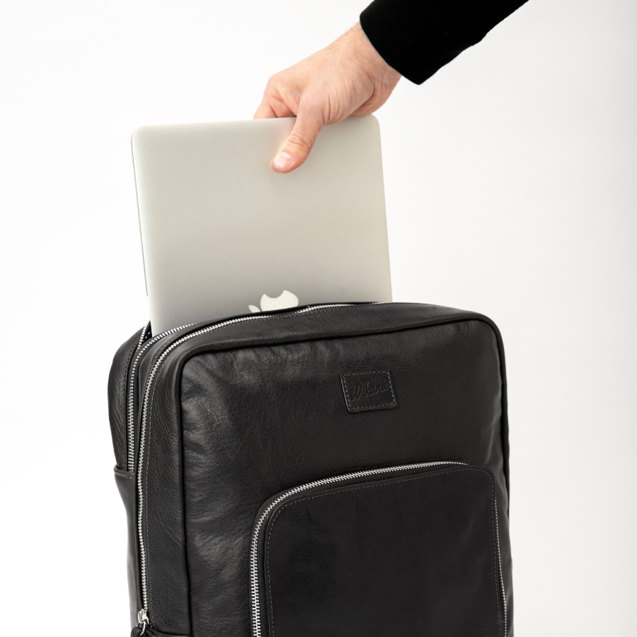 Mochila New Classic - Cuero Negro