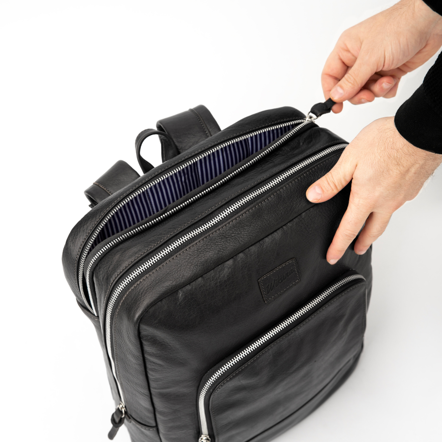 Mochila New Classic - Cuero Negro