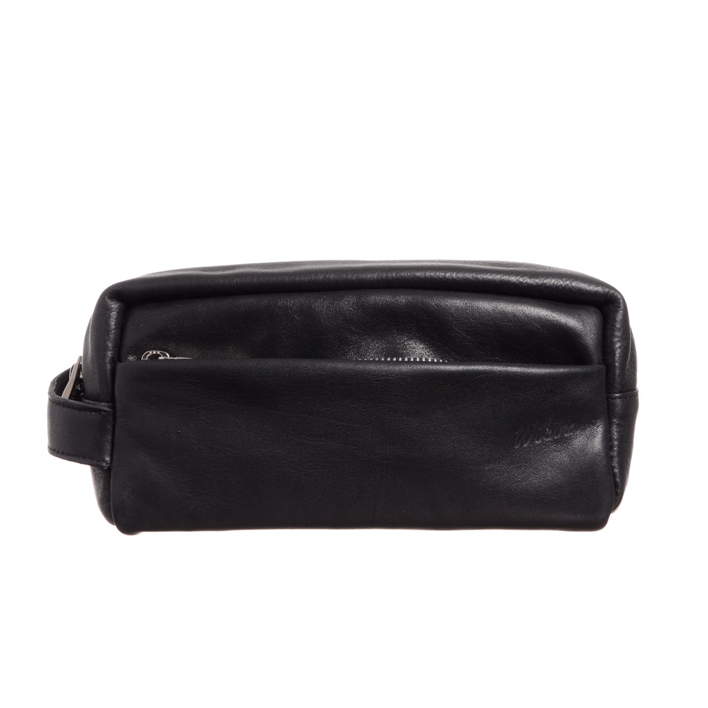 Necessaire Cuero Negro